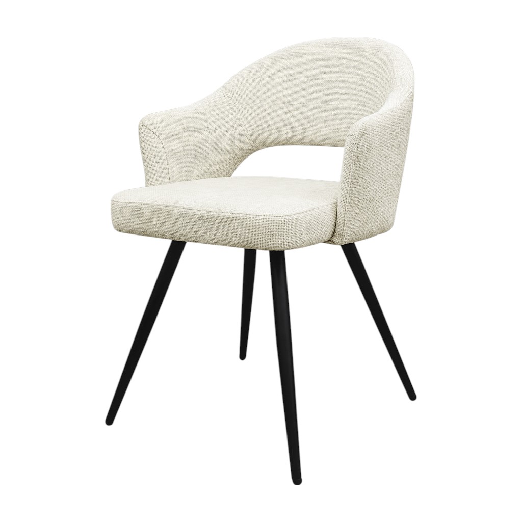 Silla De Comedor Fin Crema 61X58.5X80.5CM