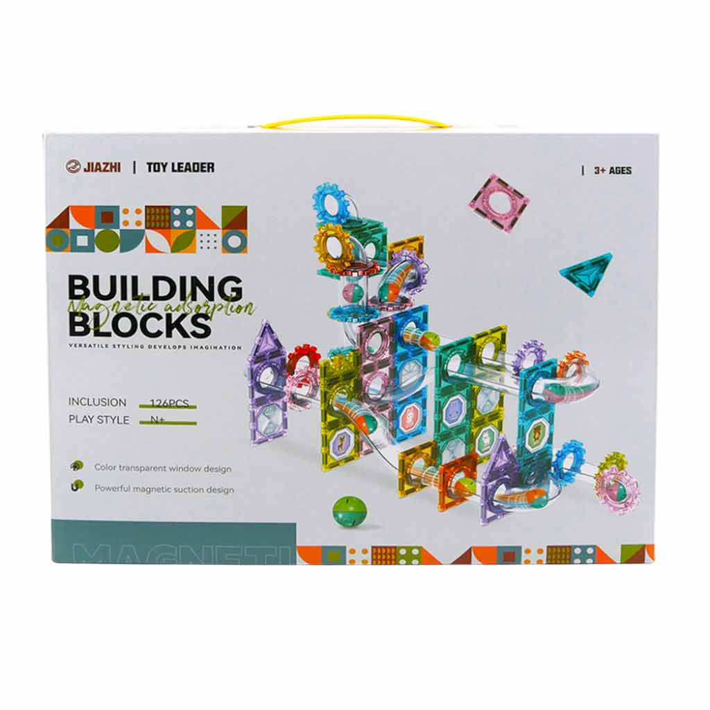 Bloques Magnéticos De Construcción 126pzs