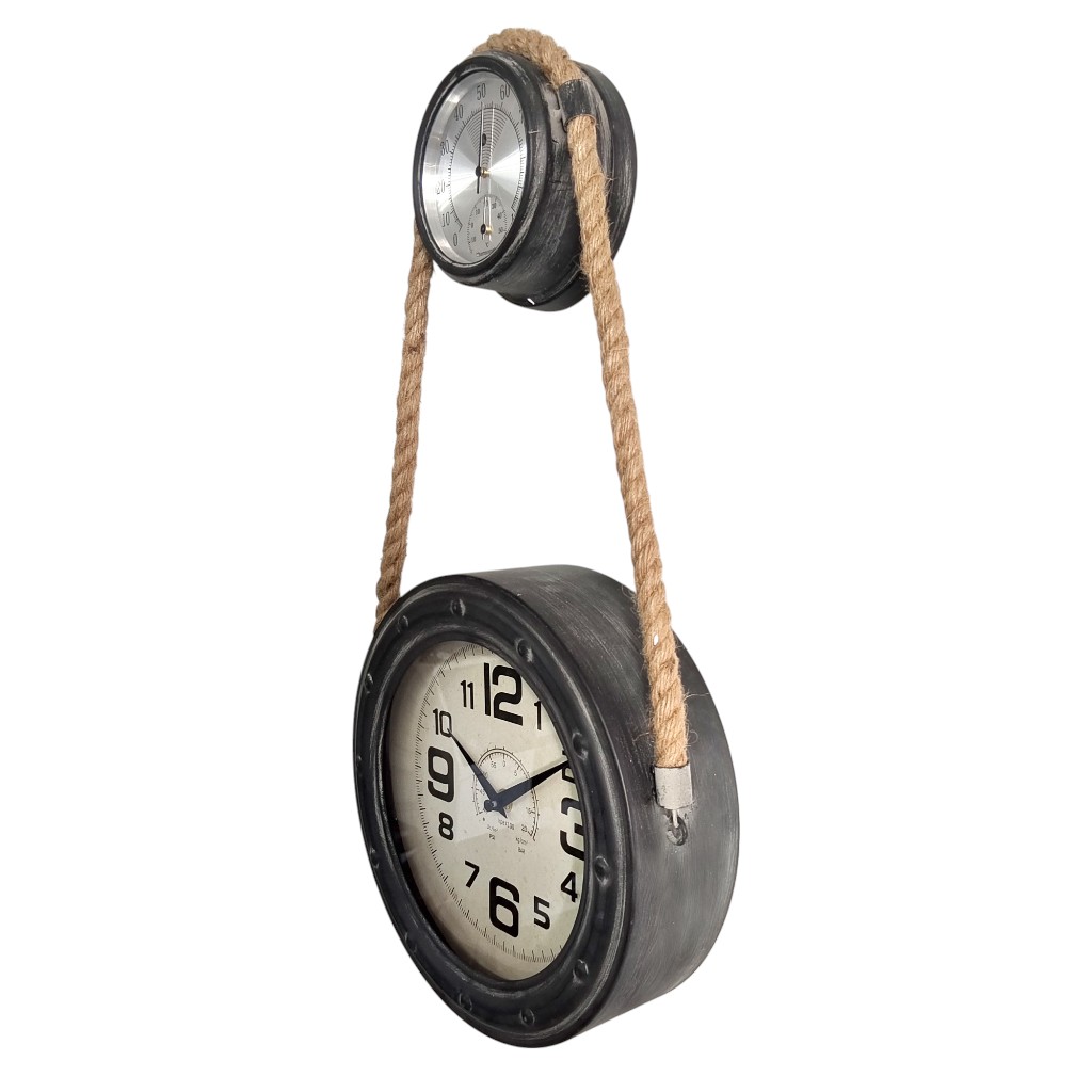 Reloj De Pared 28.5x8x50cm