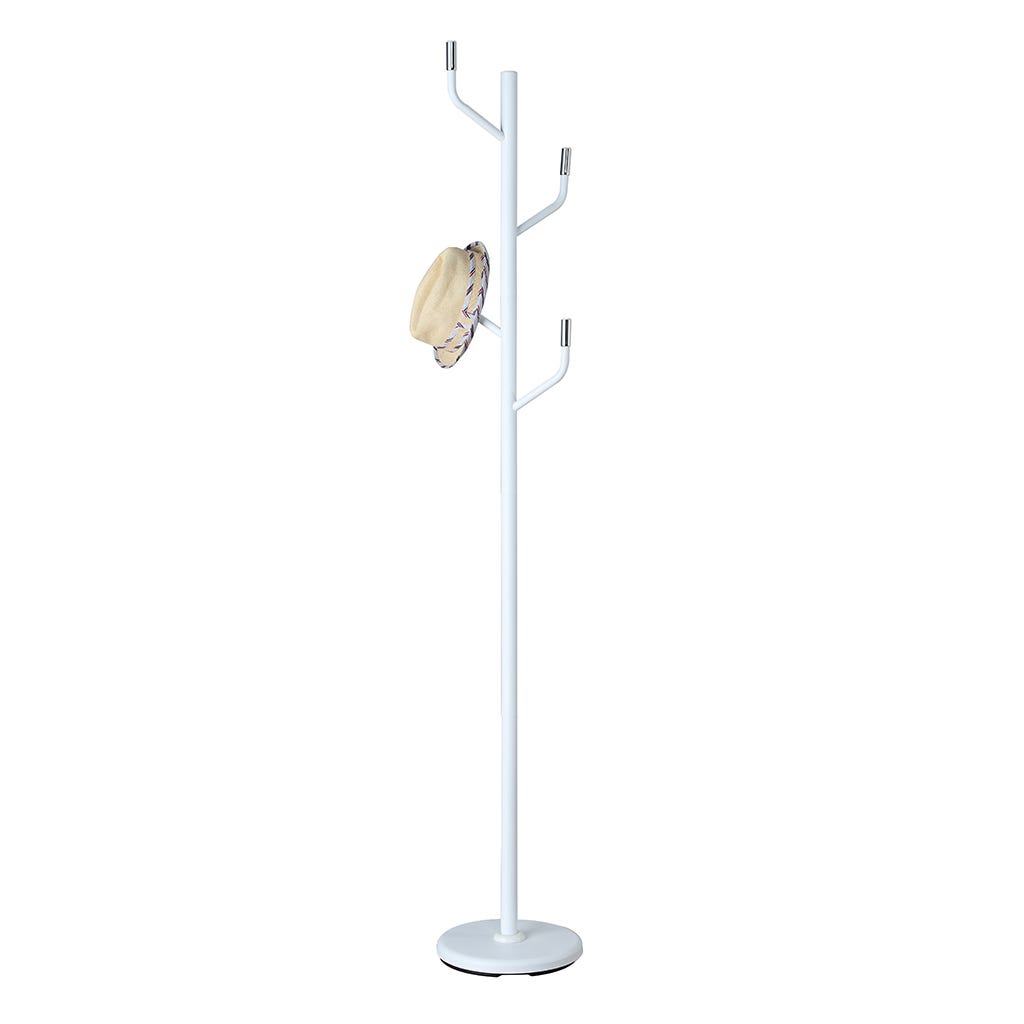 Perchero De Branco 28.5x28.5x178cm