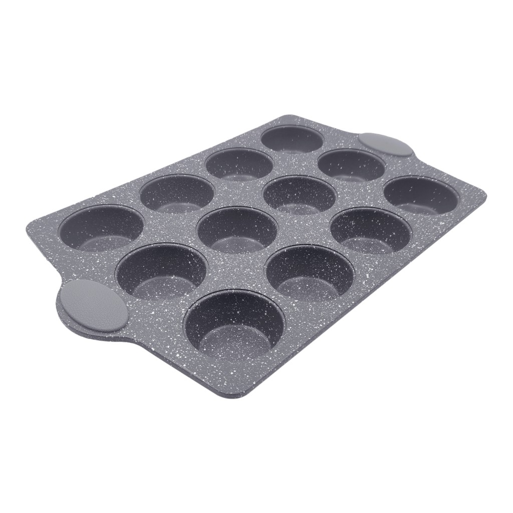 Bandeja Para Muffin Con 12 Espacios 42X25X3Cm