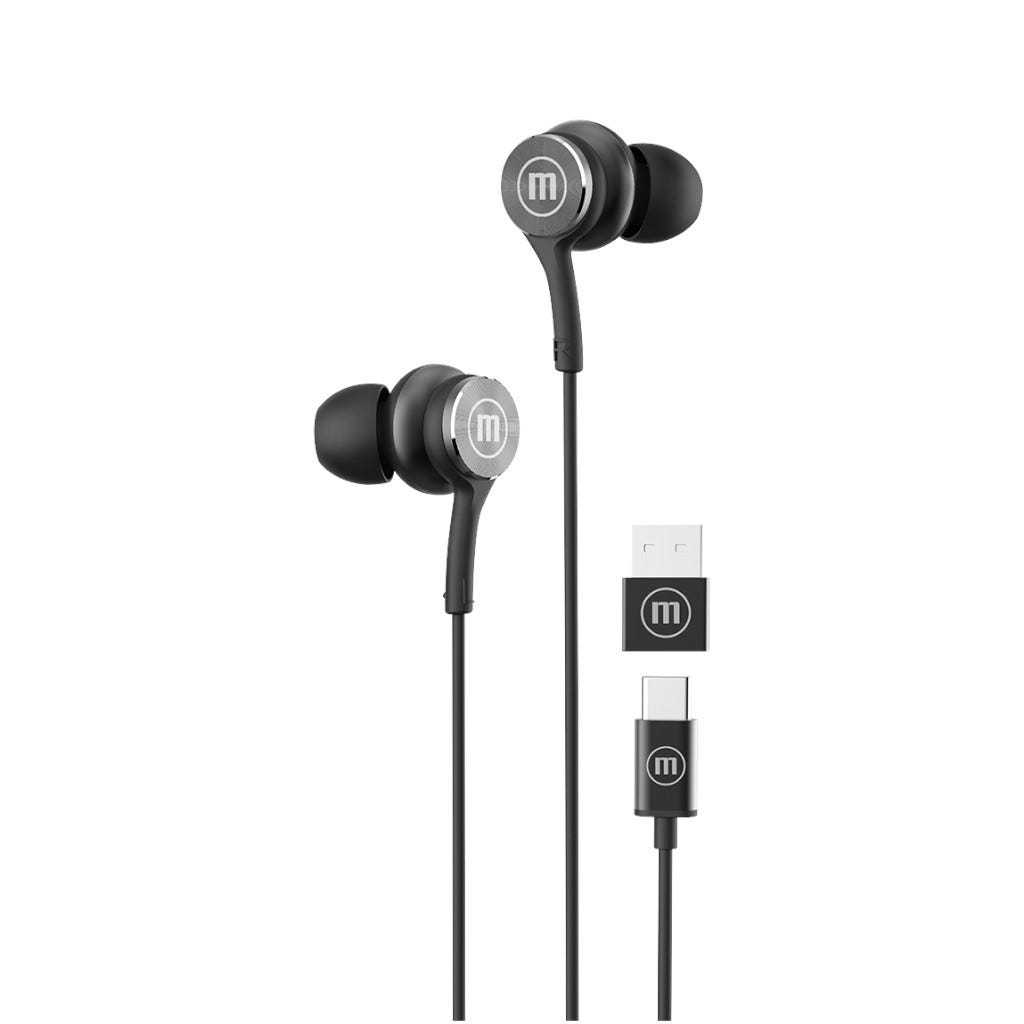 AUDIFONO MULTIMEDIA MAXELL XC1 TIPO C Negro