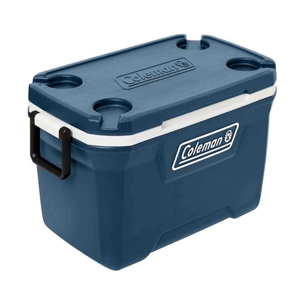 Hielera Azul Con 52 Cuartos Coleman