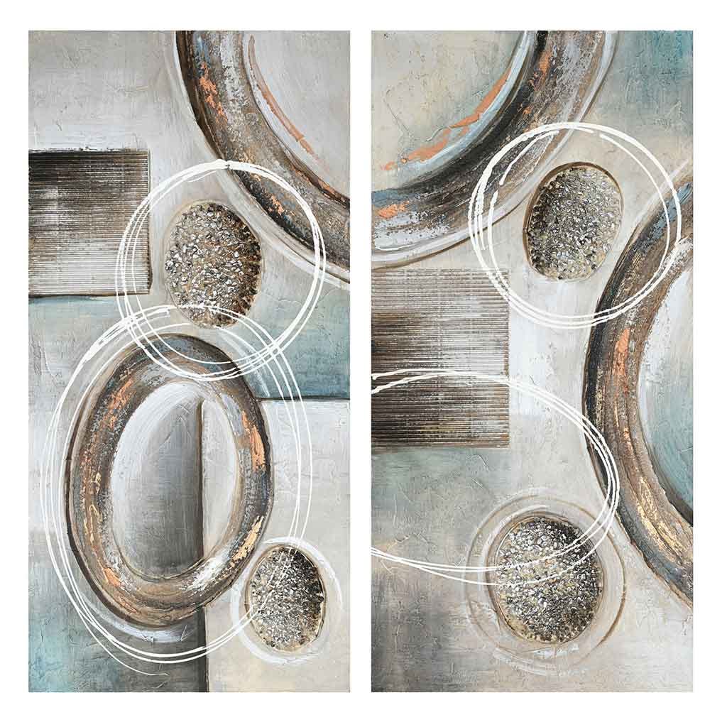 Cuadro Canvas Decorativo 30x2.5x60cm