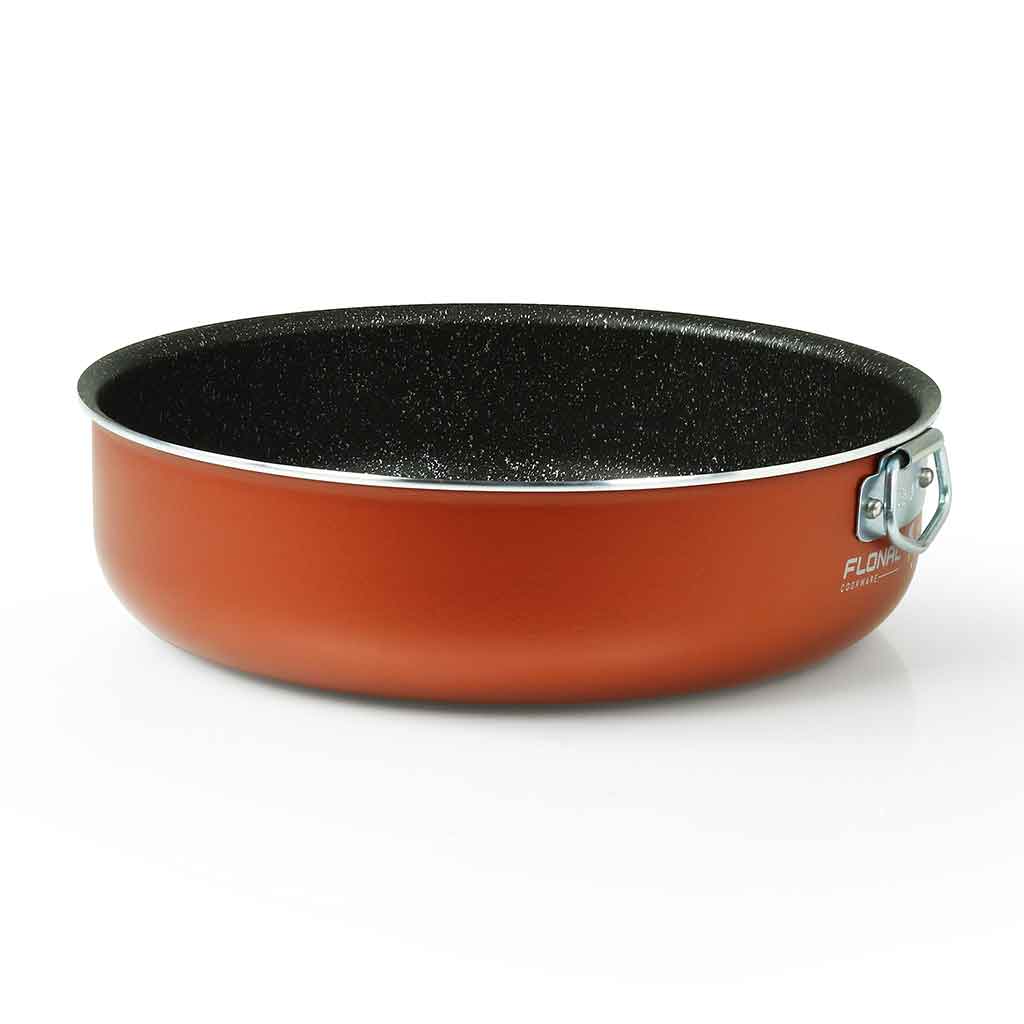 Molde Para Hornear Rojo Redondo 32Cm