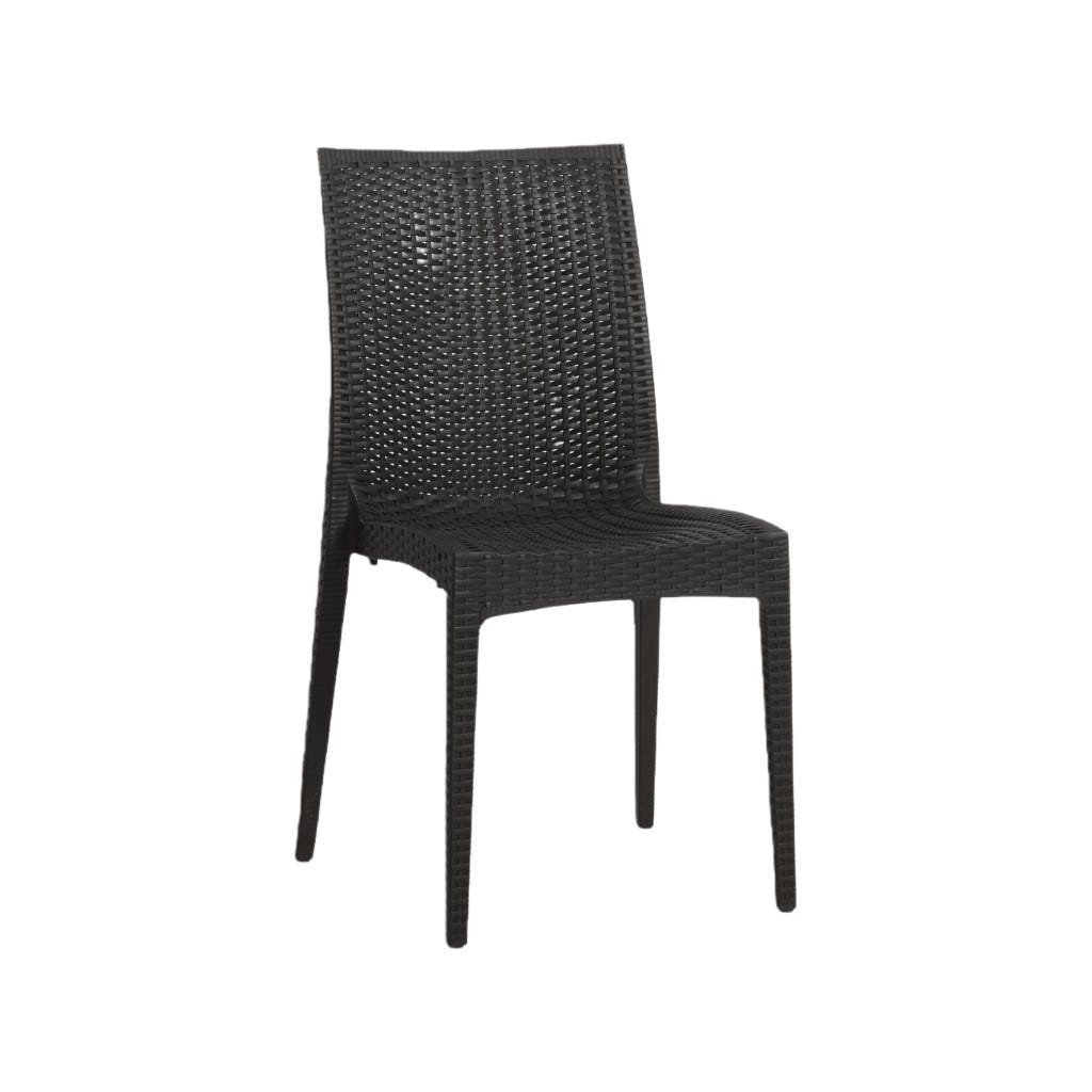 Silla Betania Negra 43X44X88Cm