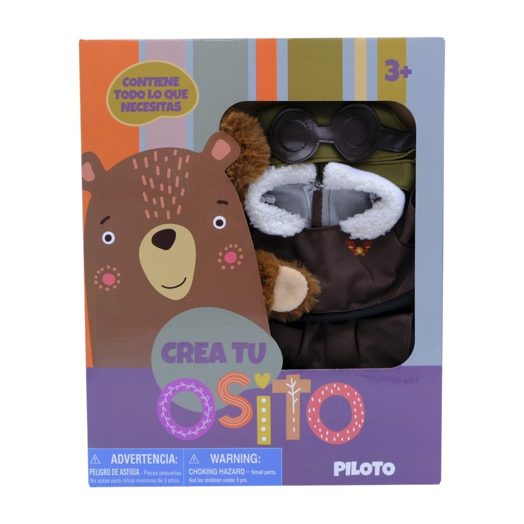 Crea Tu Osito Piloto 10"