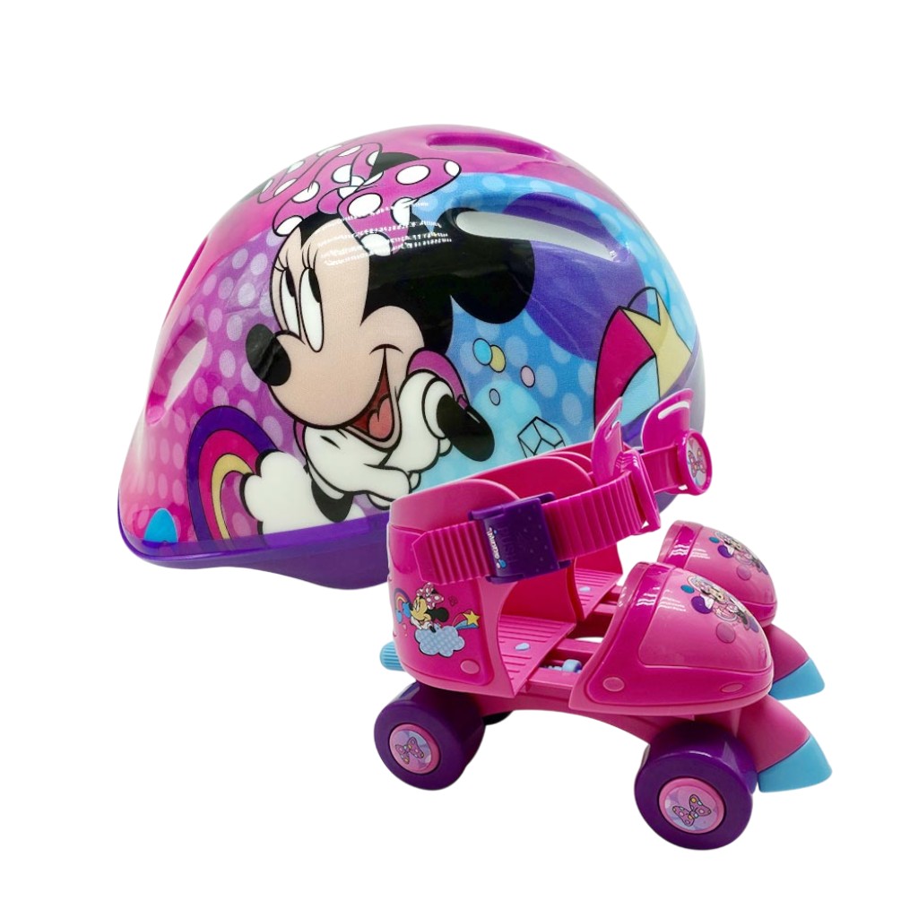 Patin Con Casco 29-34 Minnie Mouse