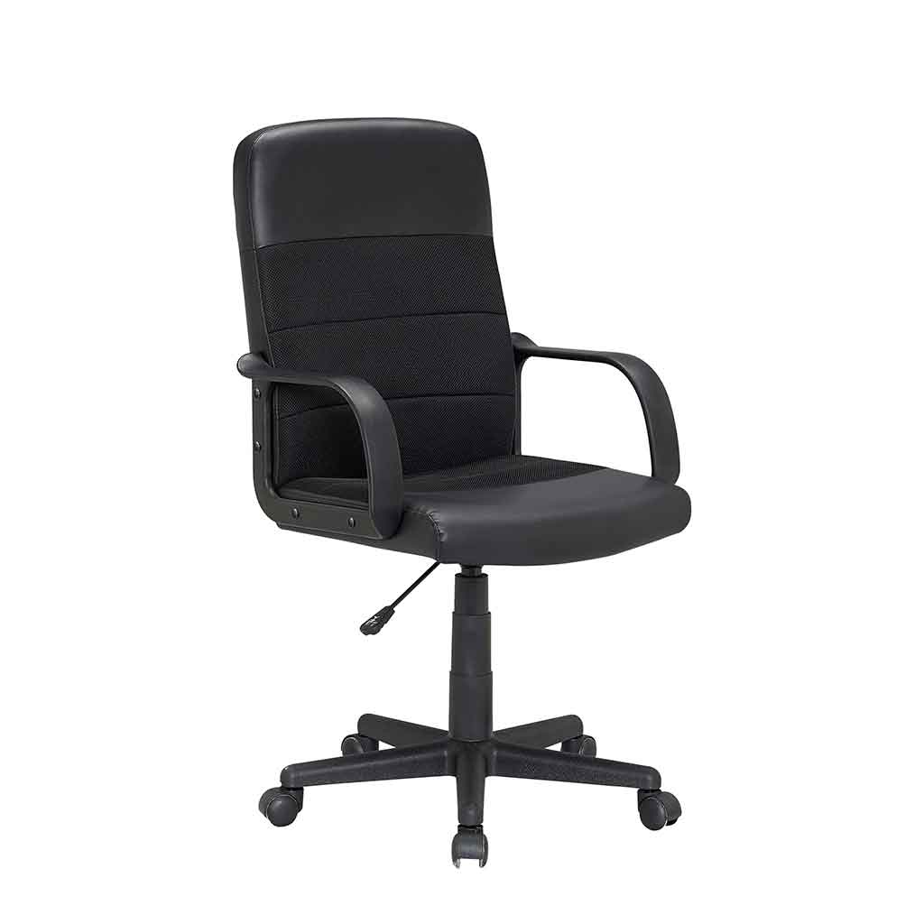 Silla Amabel negra de oficina