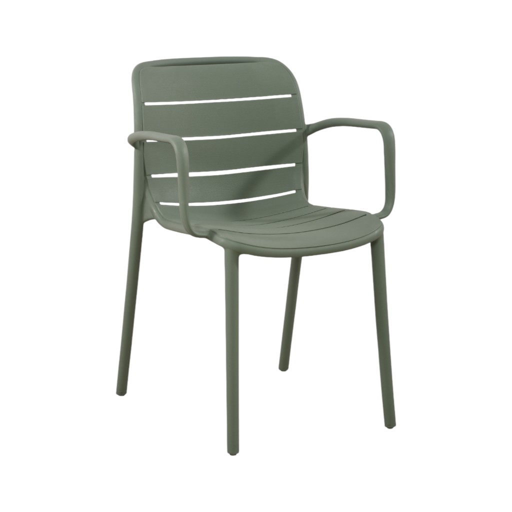 Poltrona De Comedor Socompa Verde 72X55X93Cm