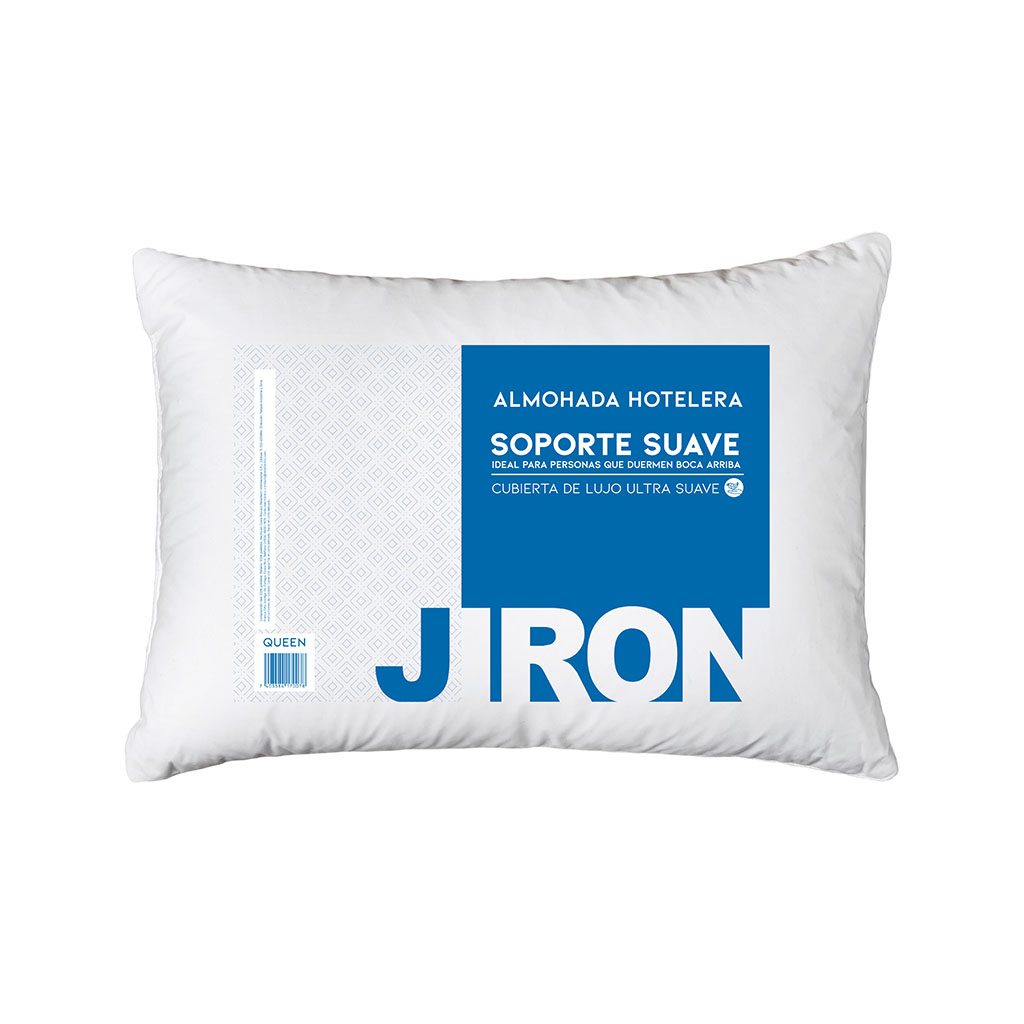ALMOHADA HOTELERA SOPORTE SUAVE QUEEN