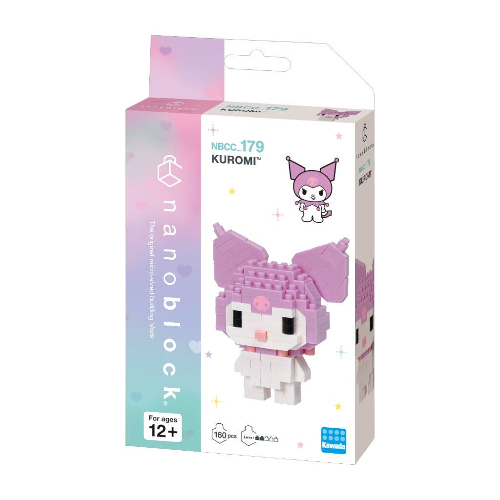 Nanobloques Kuromi Sanrio Caja 12