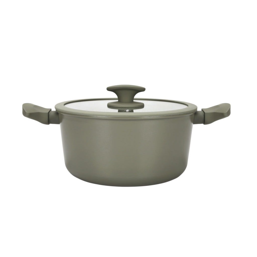 Cacerola Con Tapa De Vidrio 24Cm