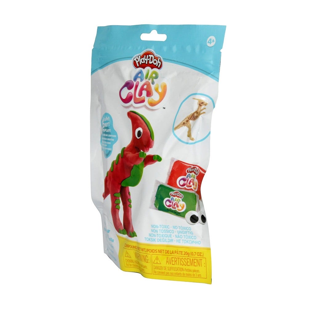 Play-doh Air Clay Set Plastilina Dinos Parasaurolophus