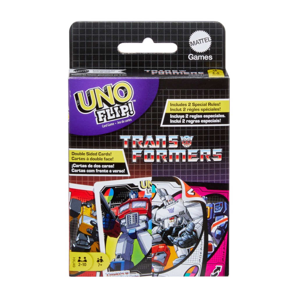 UNO Flip Cartas Transformers