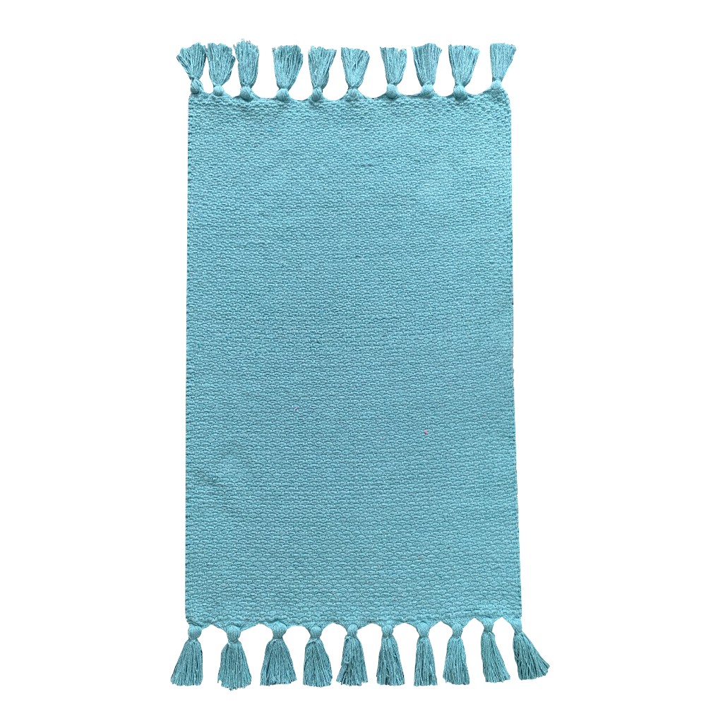 Alfombra Aqua Con Flecos 60X90Cm