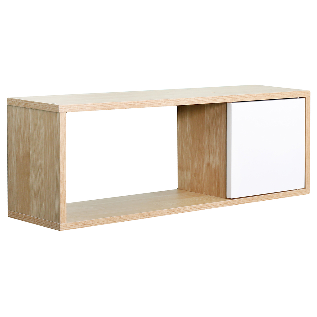 Estante De Pared Dennis De 2 Secciones