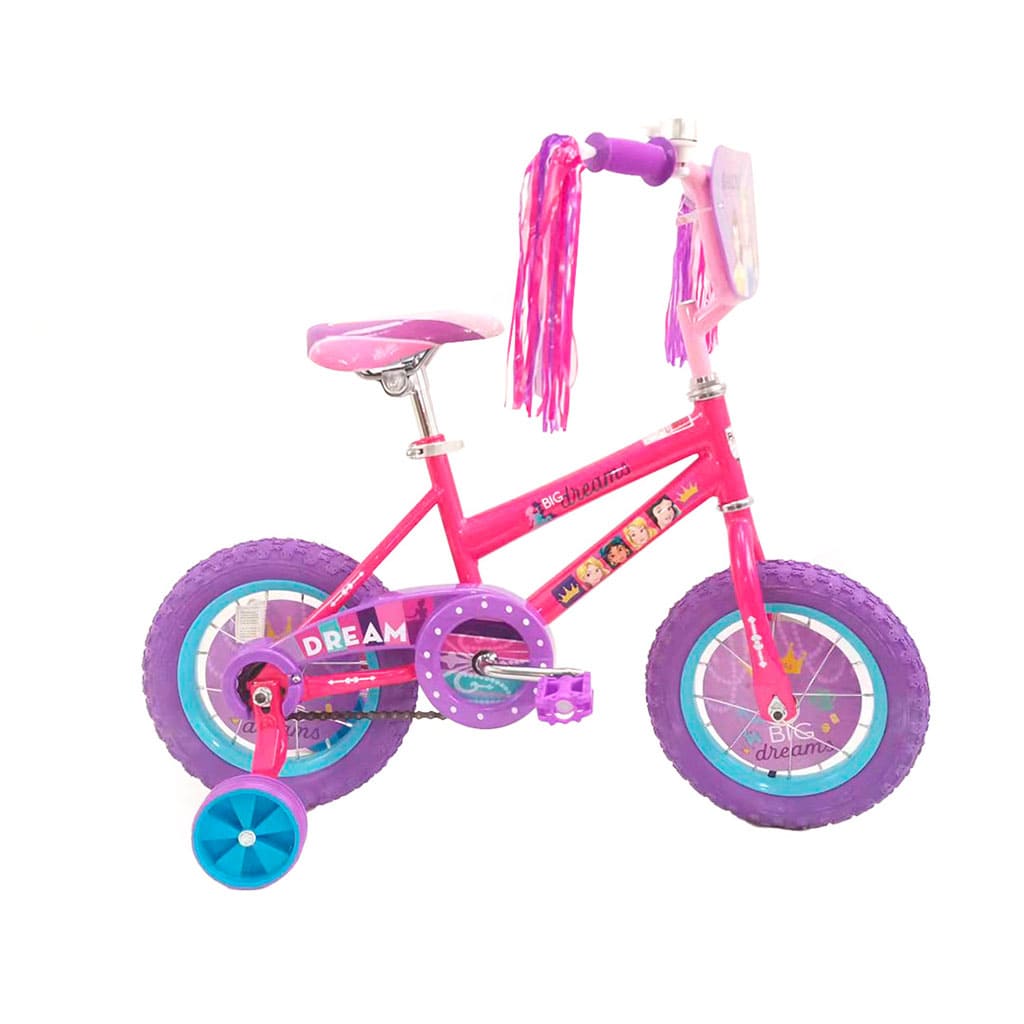 Bicicleta Big Dreams Disney Princess Para Niñas 12"