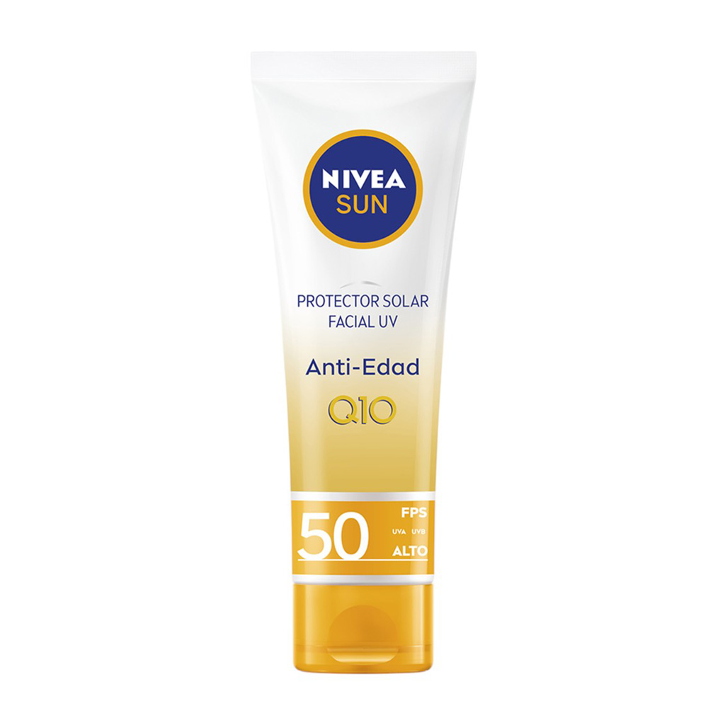 Nivea Sun Protector Solar Facial Antiedad Q10 - 50Ml