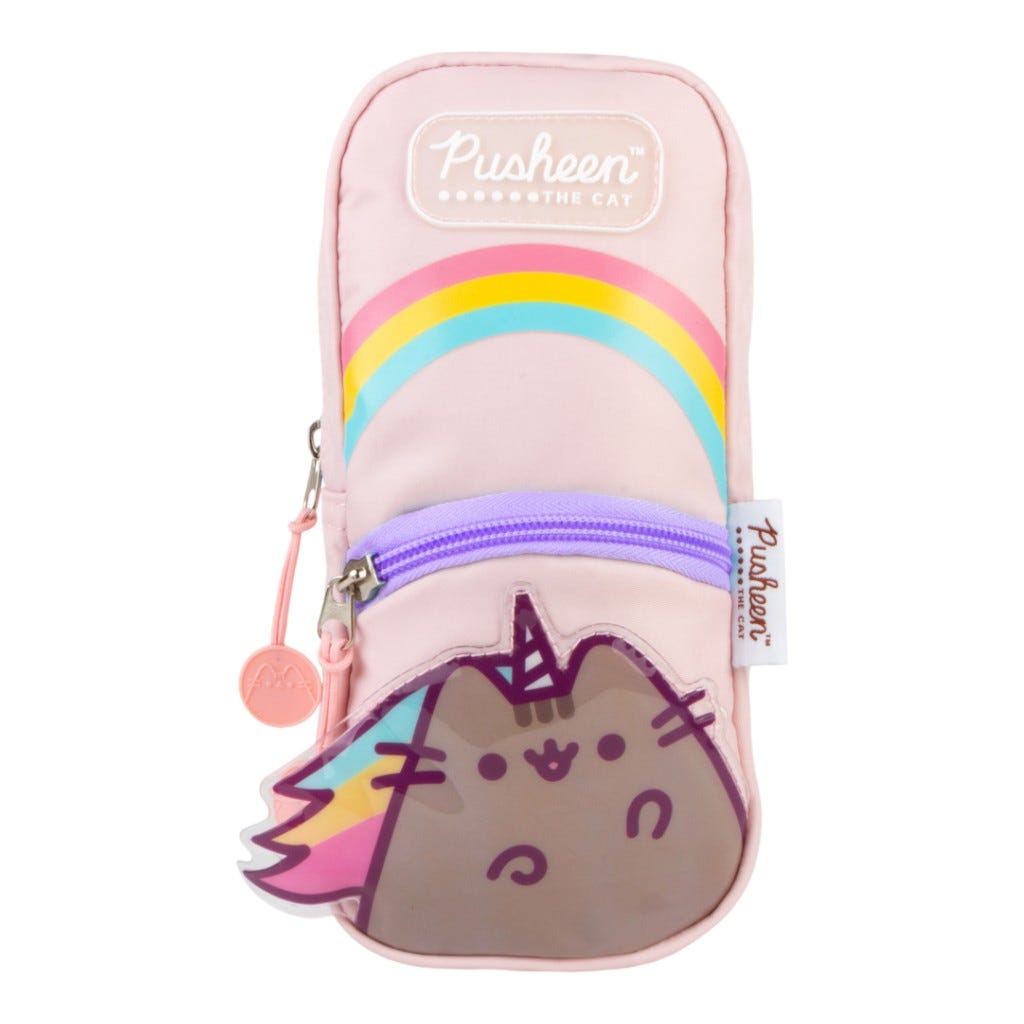 Cartuchera Pusheen Para Niña 10X22Cm