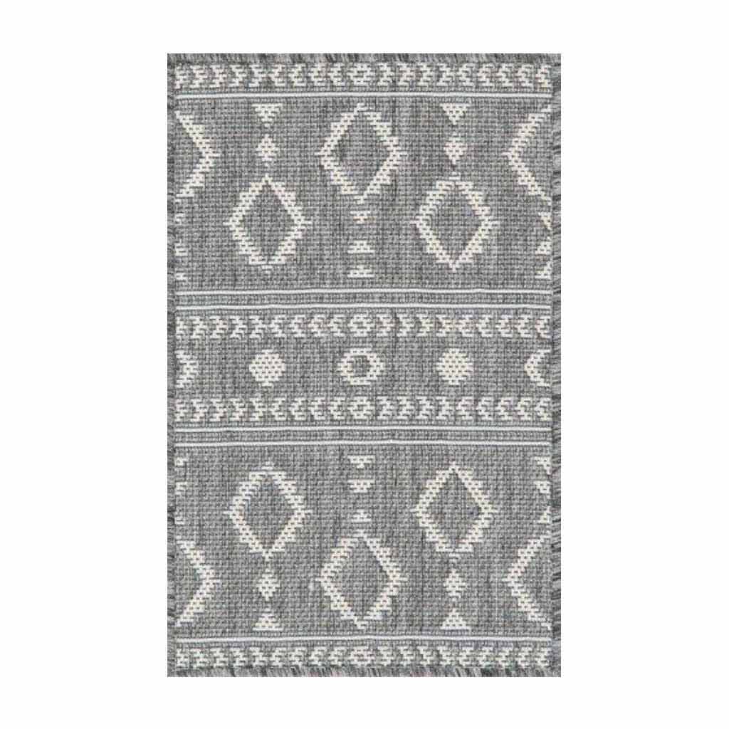 Alfombra Gris Estampado 40x60cm