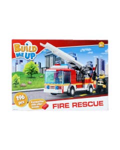 Cubic Adventure Bloques De Construcción Camión De Bomberos 196 Pzas