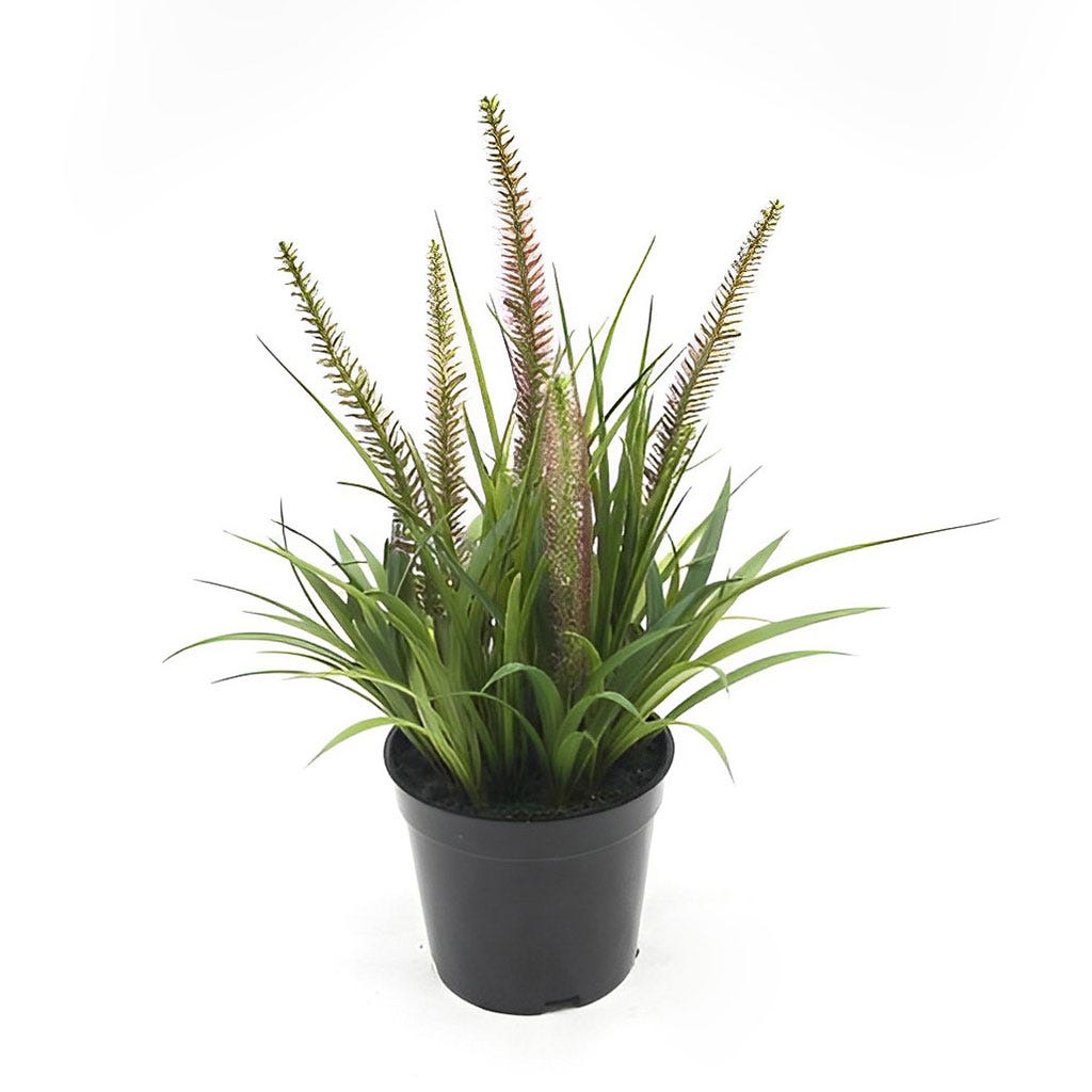 Planta artificial hierba en maceta 36CM