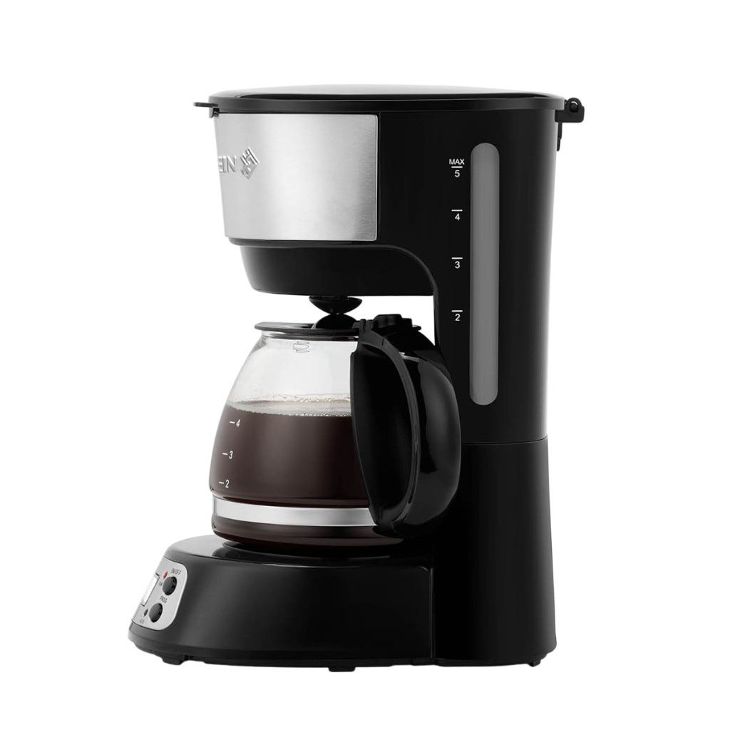 Cafetera Programable 5 Tazas Negro