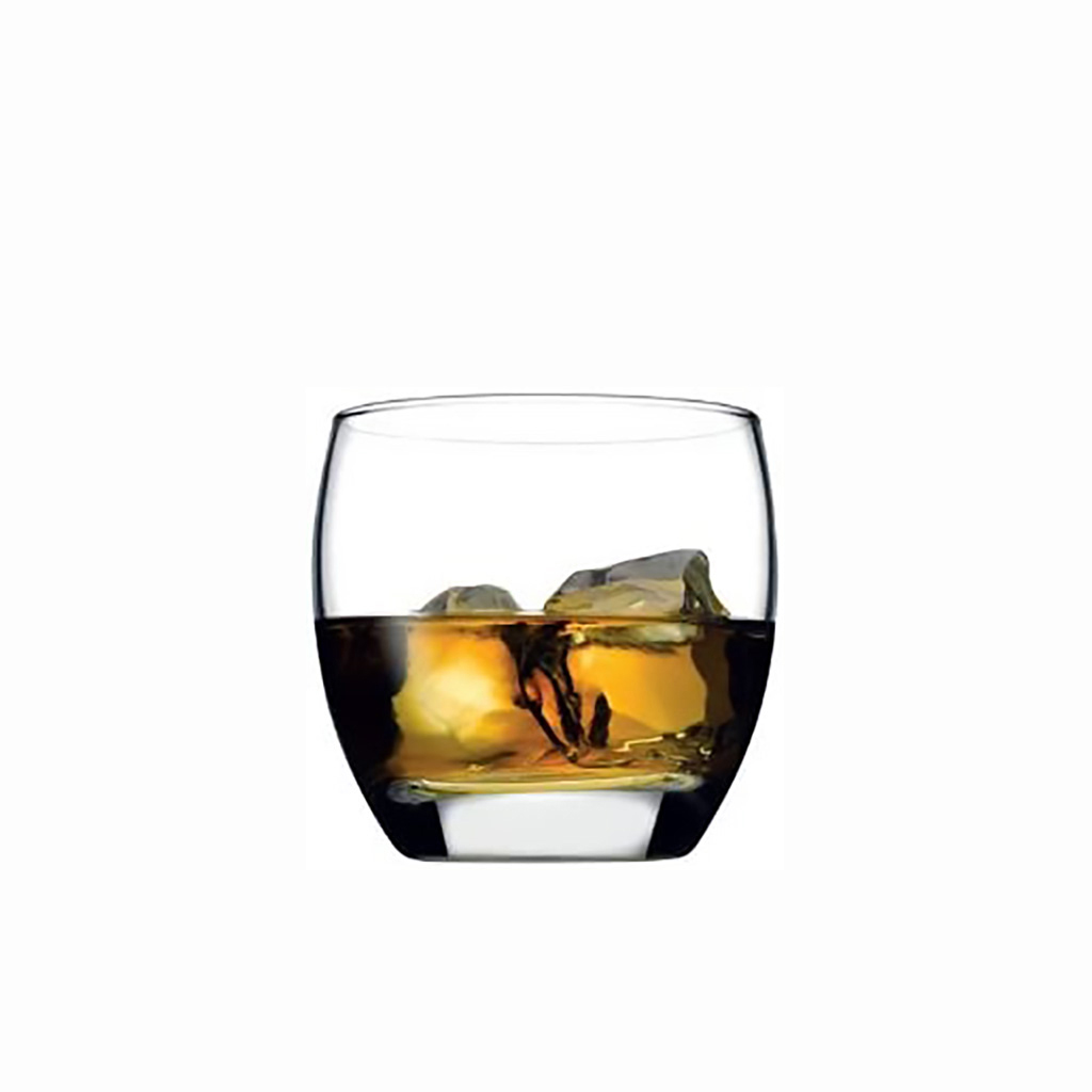 Juego de 3 vasos de vidrio Barrel 340ML