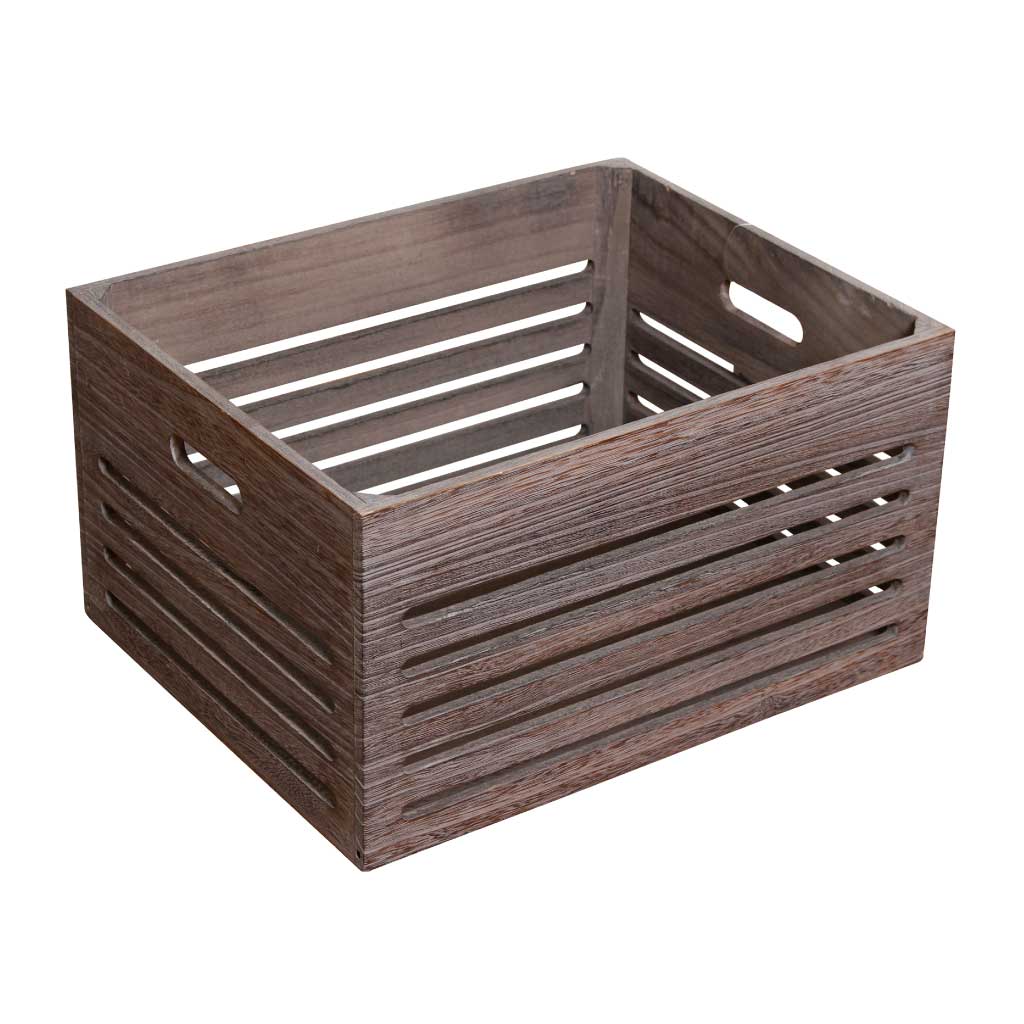 Caja de Madera 35X28X19CM/14X11X7IN