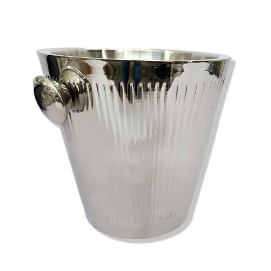 Hielera-Champaña Plateado 23X23Cm