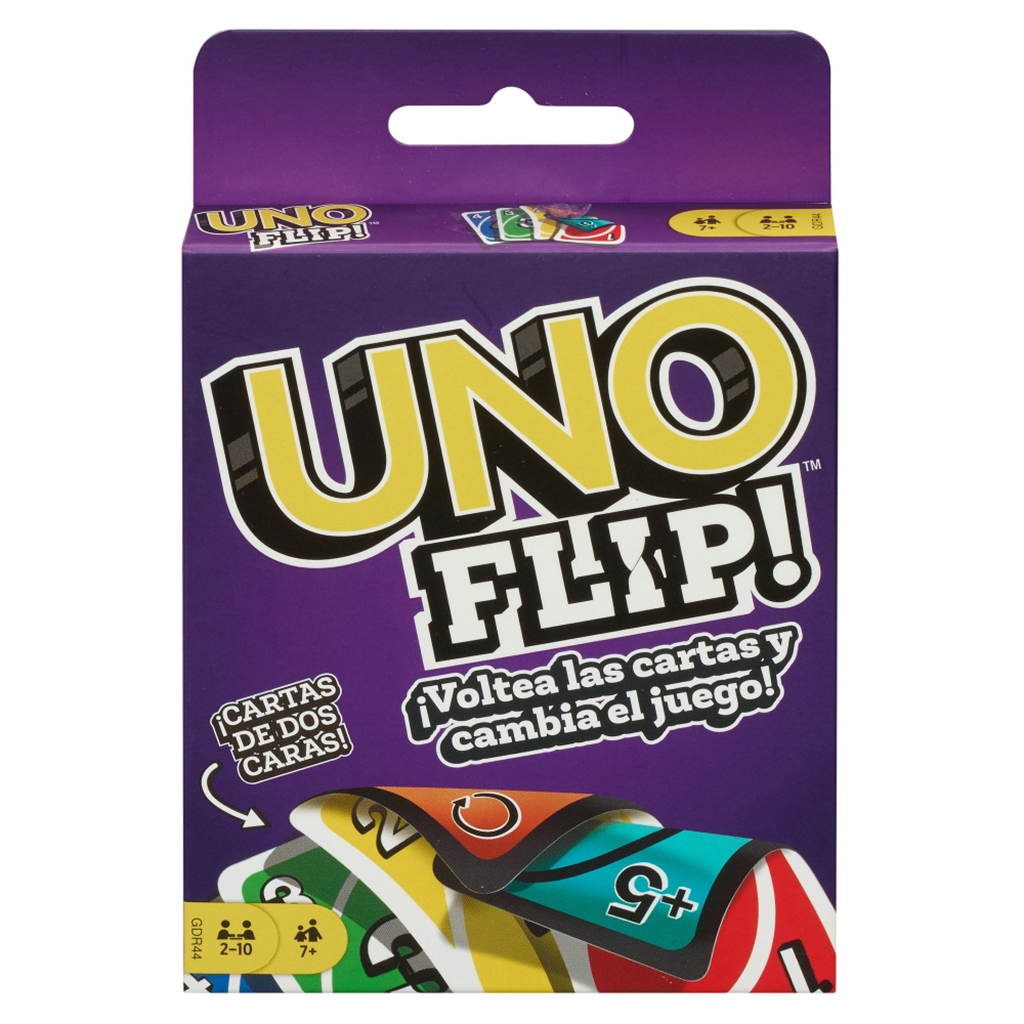 Juego De Cartas Uno Mattel Flip
