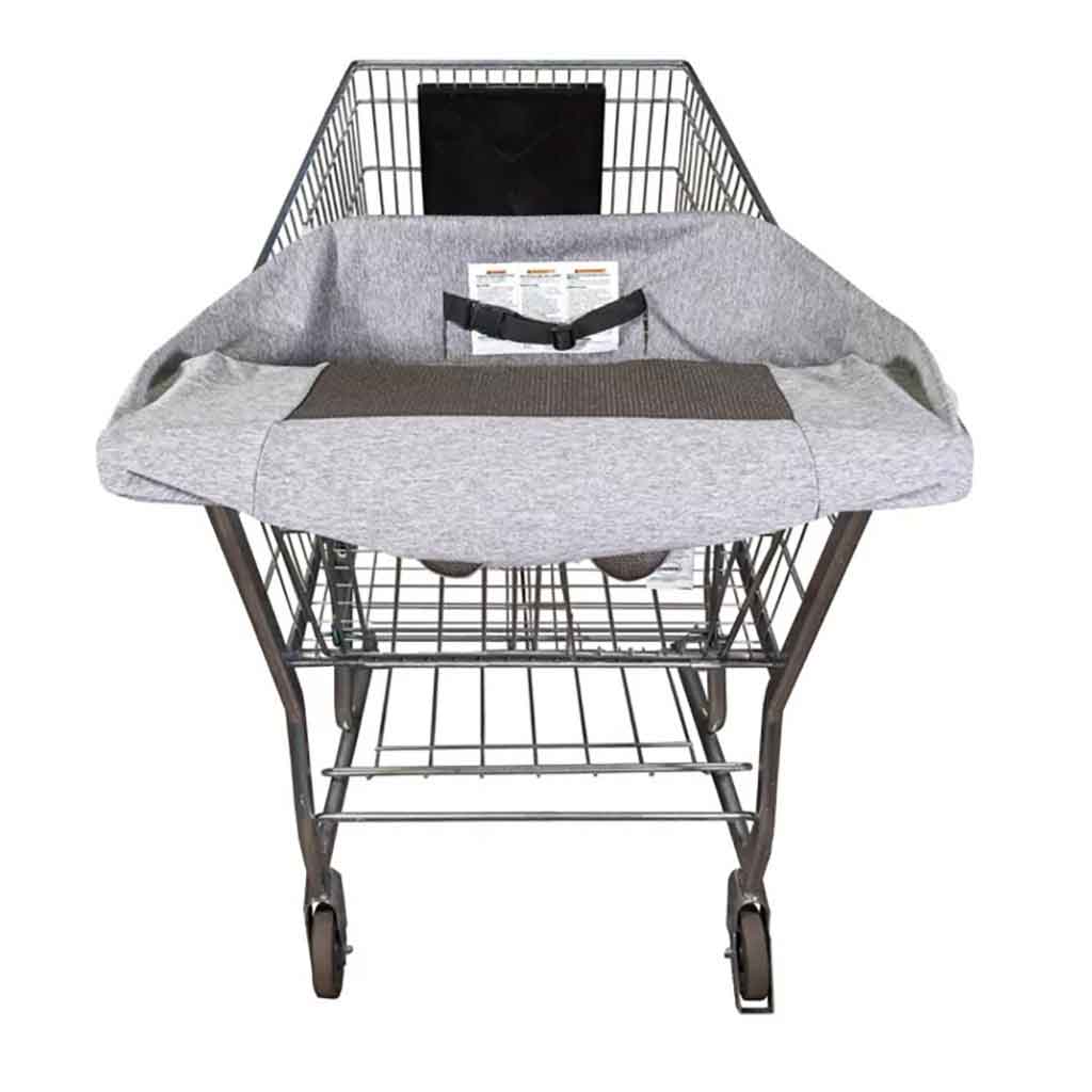 Cobertor Para Carrito De Mercado Gris Boppy