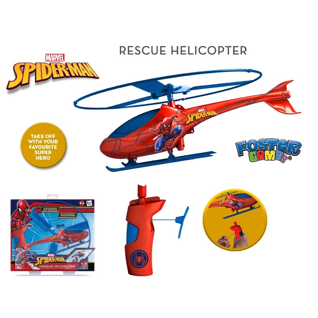 Helicóptero de Rescate Spider-Man