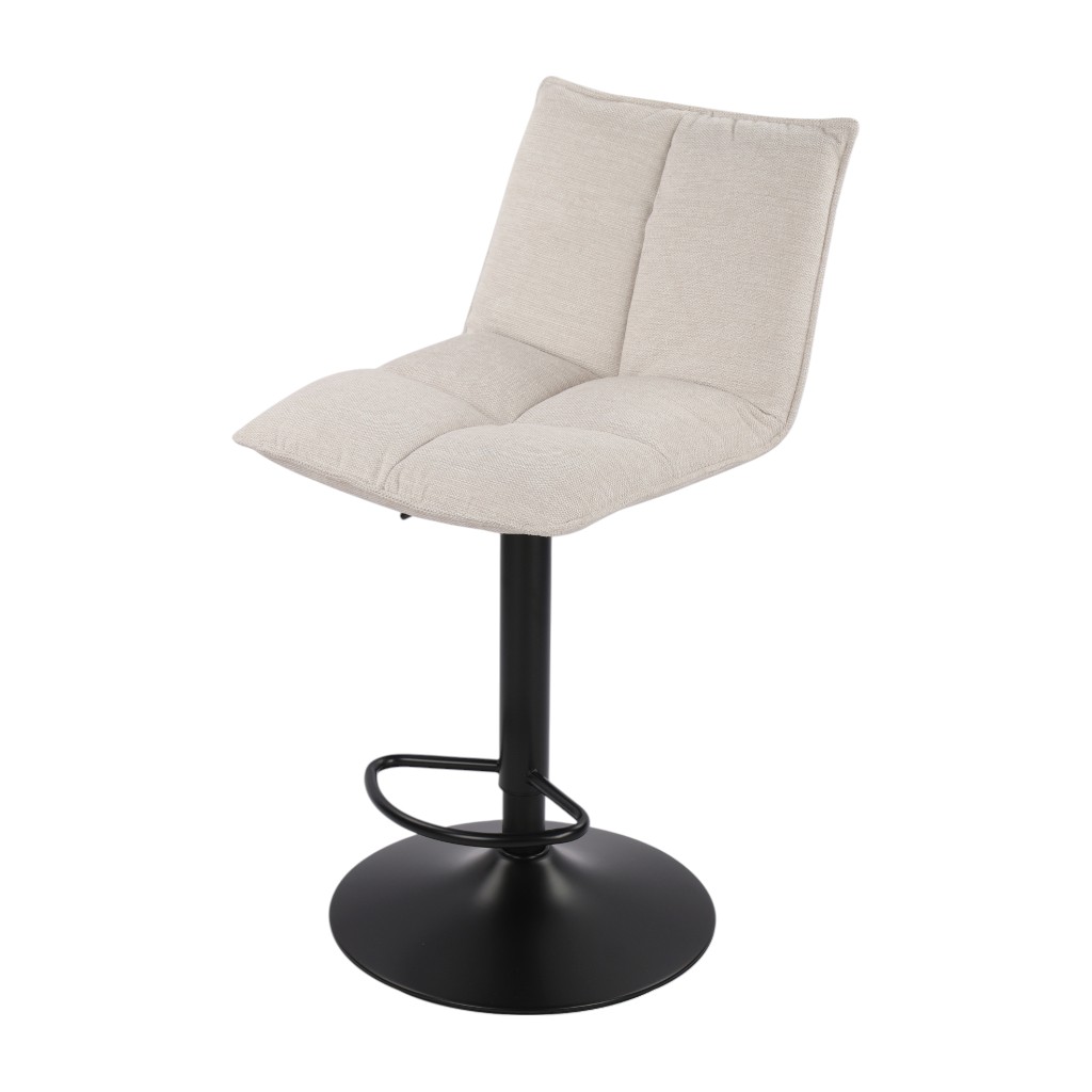 Silla De Bar Dilia Beige 47X53X91.5-113.5Cm