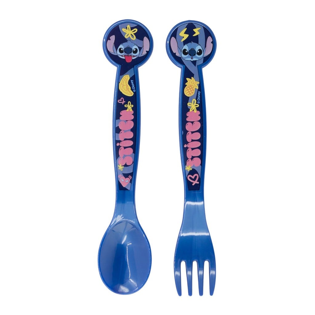 Set De Cubiertos 2Pzs Stitch