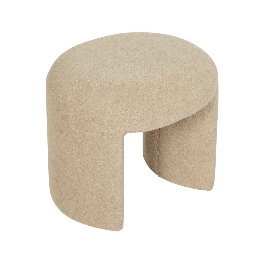 Banco Beige Tiger 47X42X42Cm