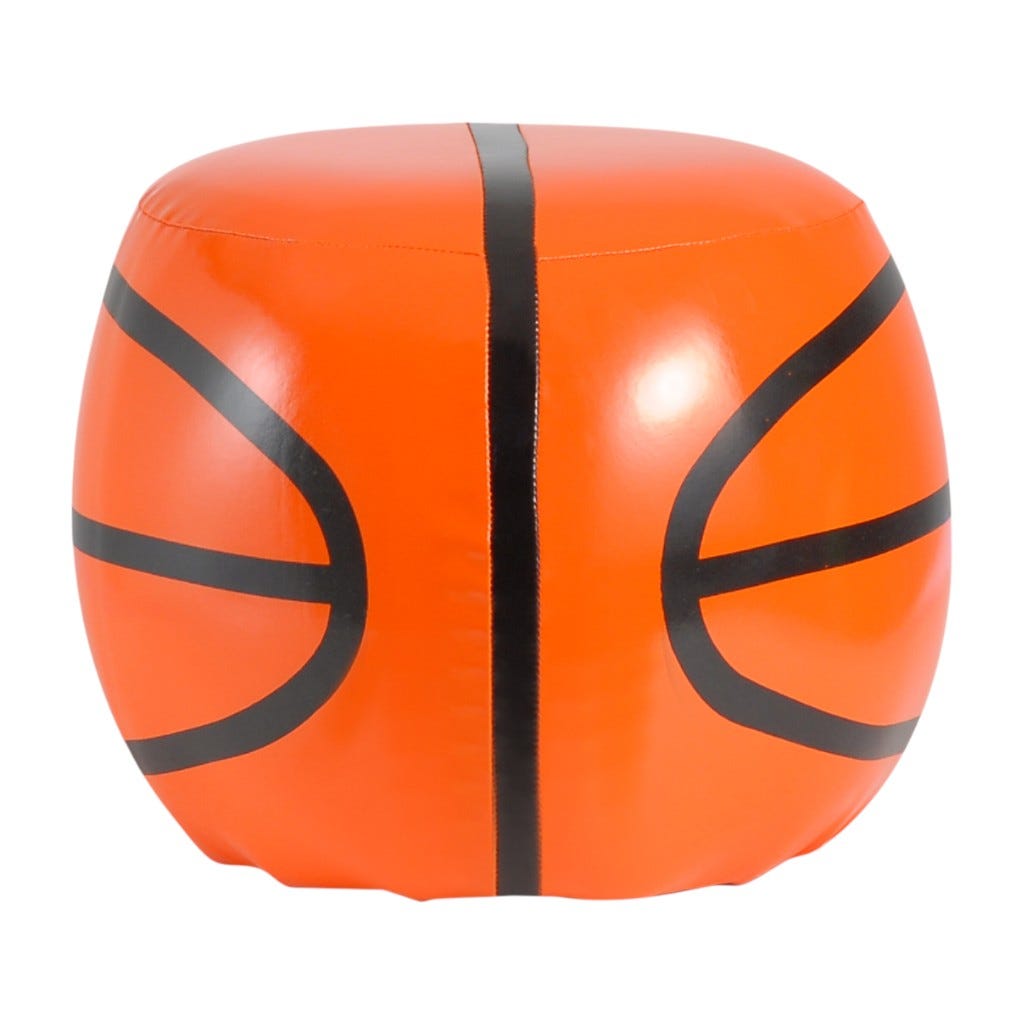 Otomano De Baloncesto 30X30X25Cm