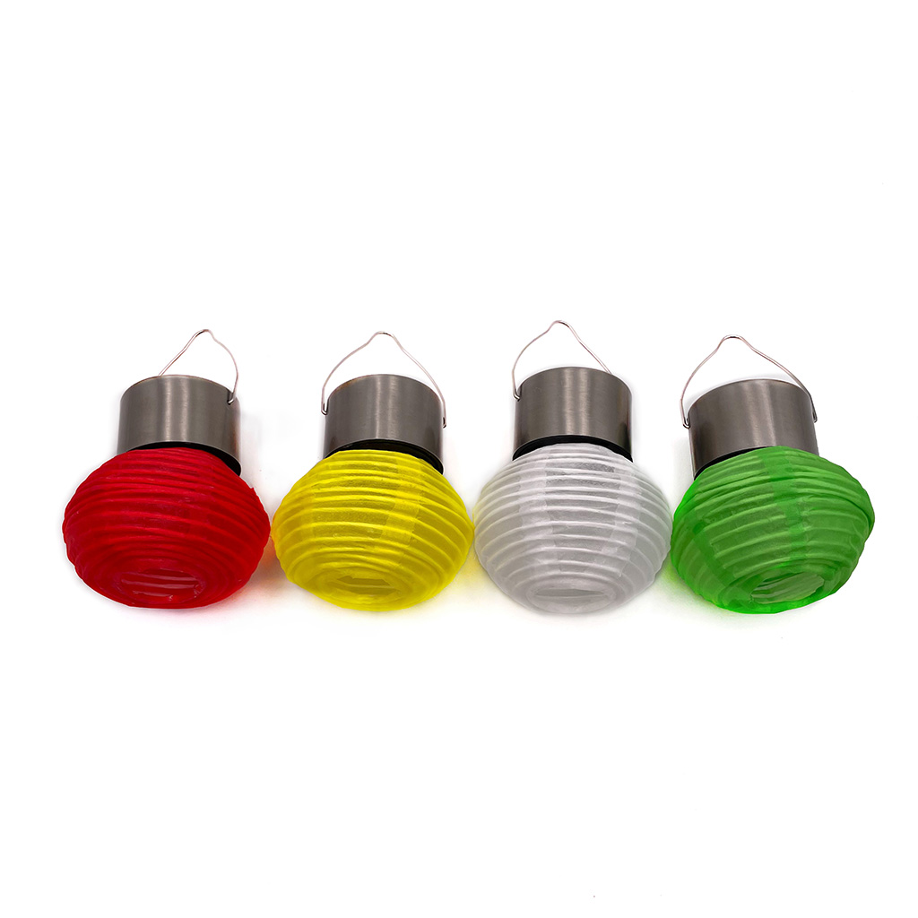 Linternas Colgantes Solares Set 4 Pcs