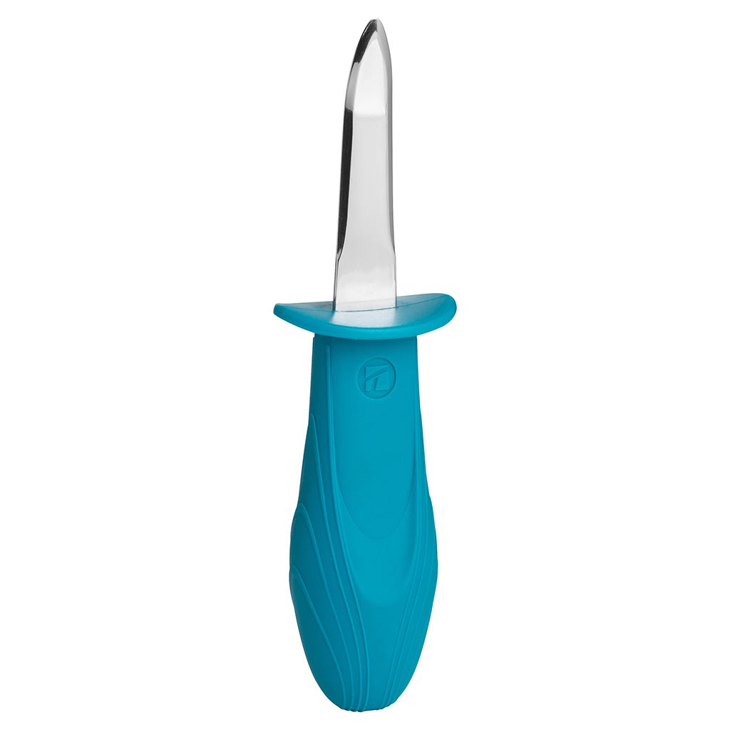 Cuchillo para ostra azul