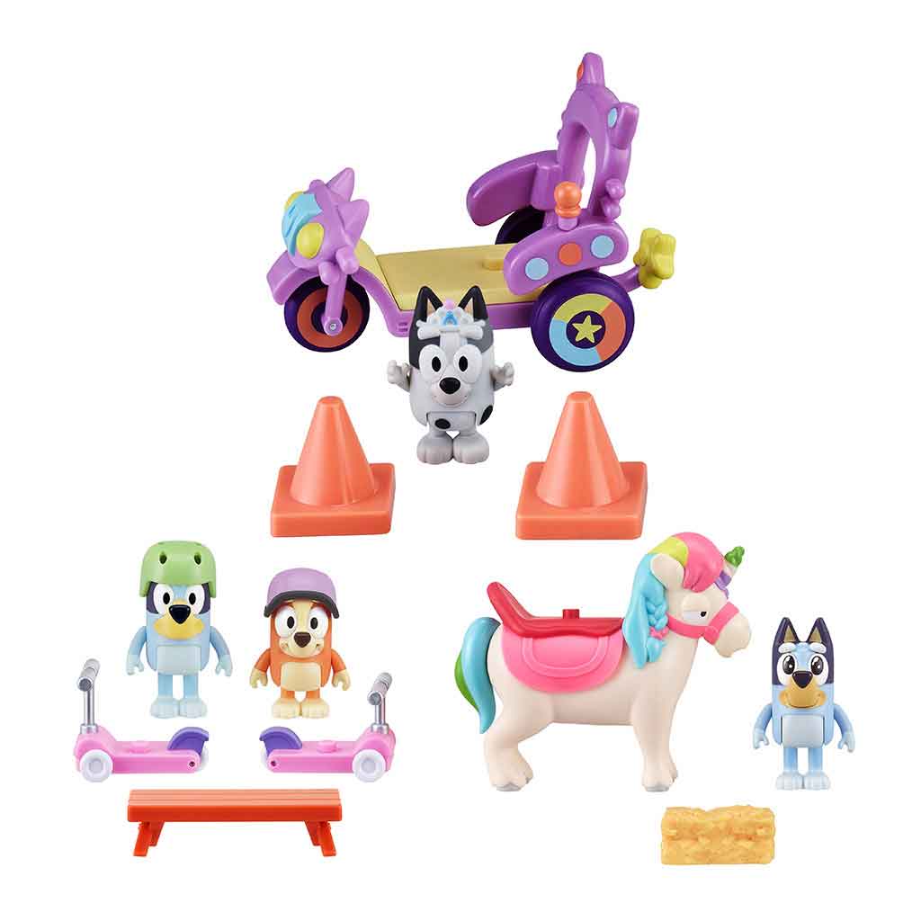 Bluey Vehículo Con Figura Surtidos