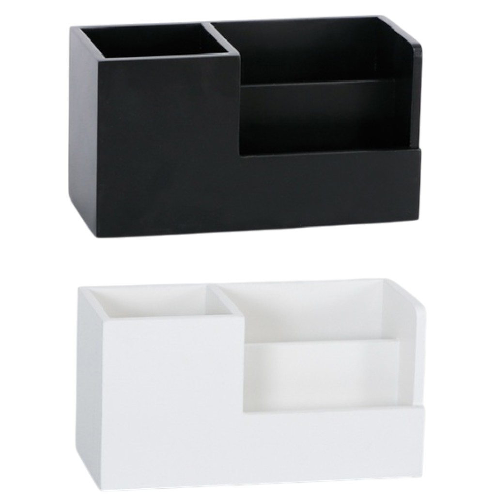 Organizador De Escritorio De 3 Compartimentos Colores Surtidos 20X9X10Cm