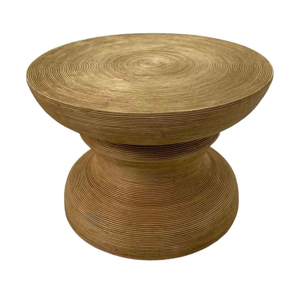Mesa Auxiliar De Bamb&uacute; 60X60X40Cm