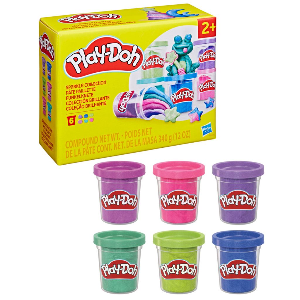 Masas y Plastilinas Play-Doh Mini 6 Pack Colección Brillante