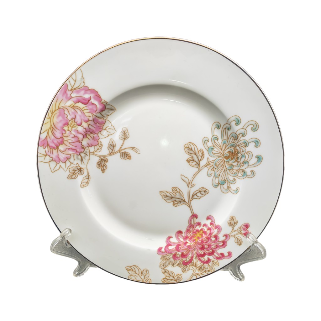 Plato De Cena Con Diseño Estampado 27Cm