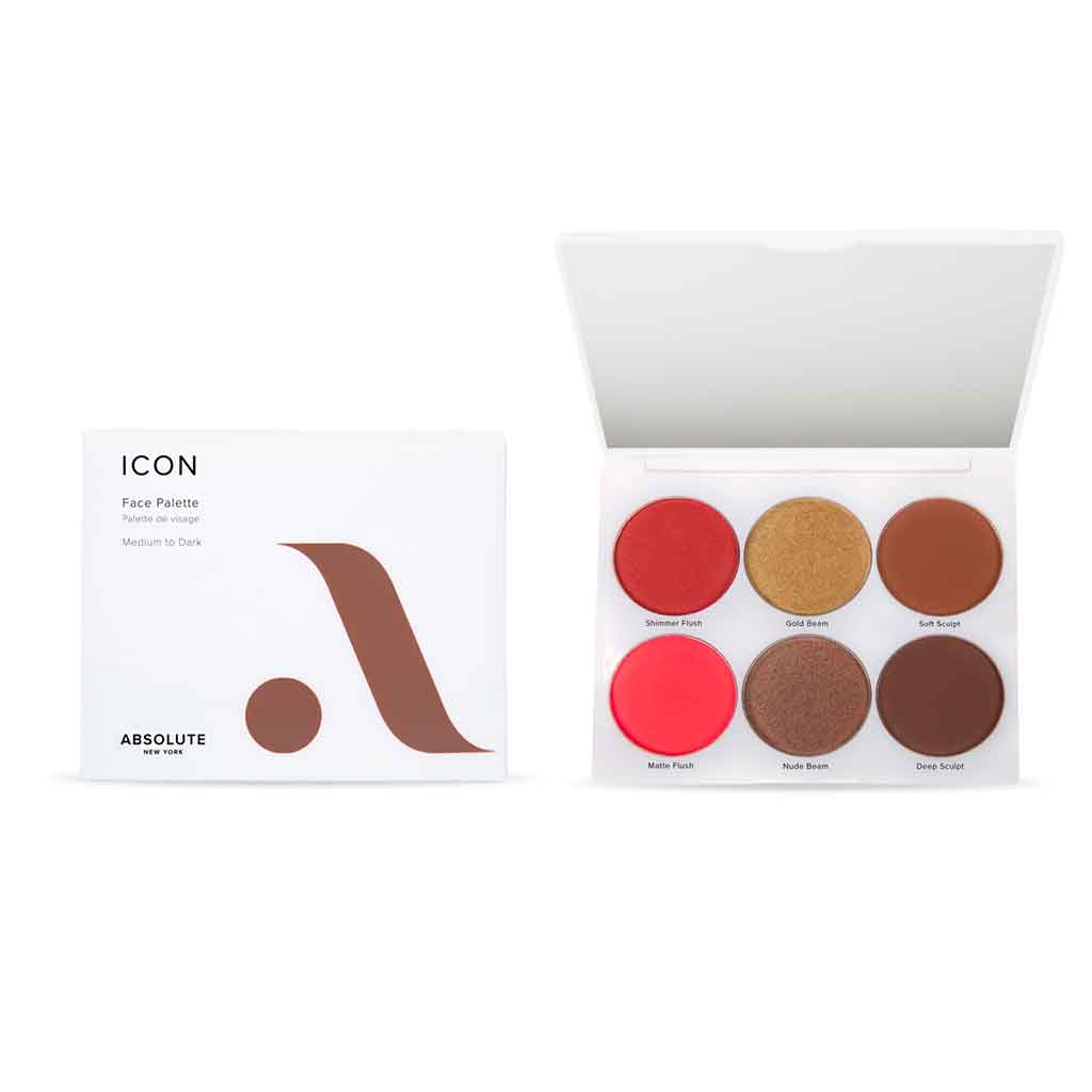 Paleta De Rostro Icon Medium To Dark Absolute