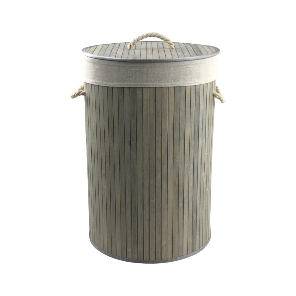 Cesta Gris Para Ropa 40x60cm