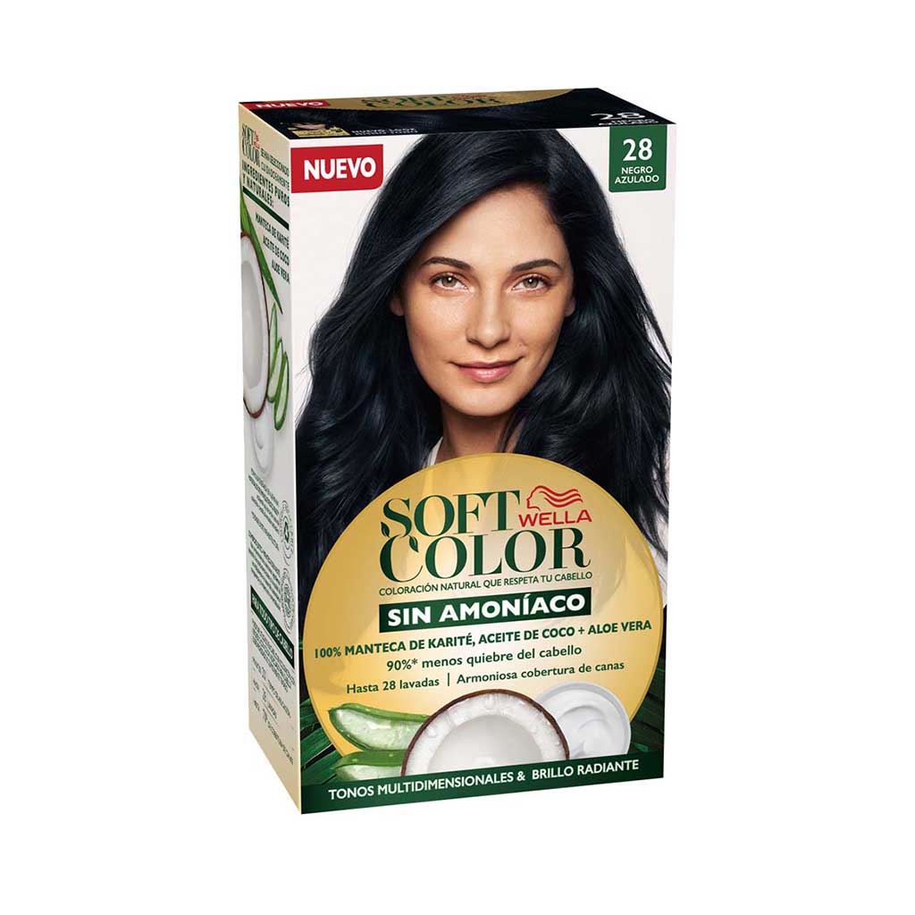 Soft Color Miel Kit Negro Azulado # 28