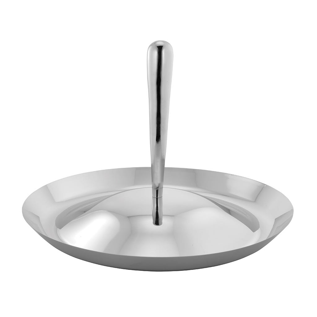 Bandeja Para Servir Plateado 14.5X14.5X11Cm