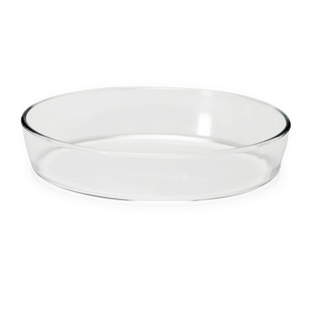 Cacerola Ovalada De Vidrio 3L